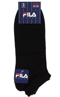 FILA, F9100, trumpos kojinės, JUODA, 35-38, 3 poros