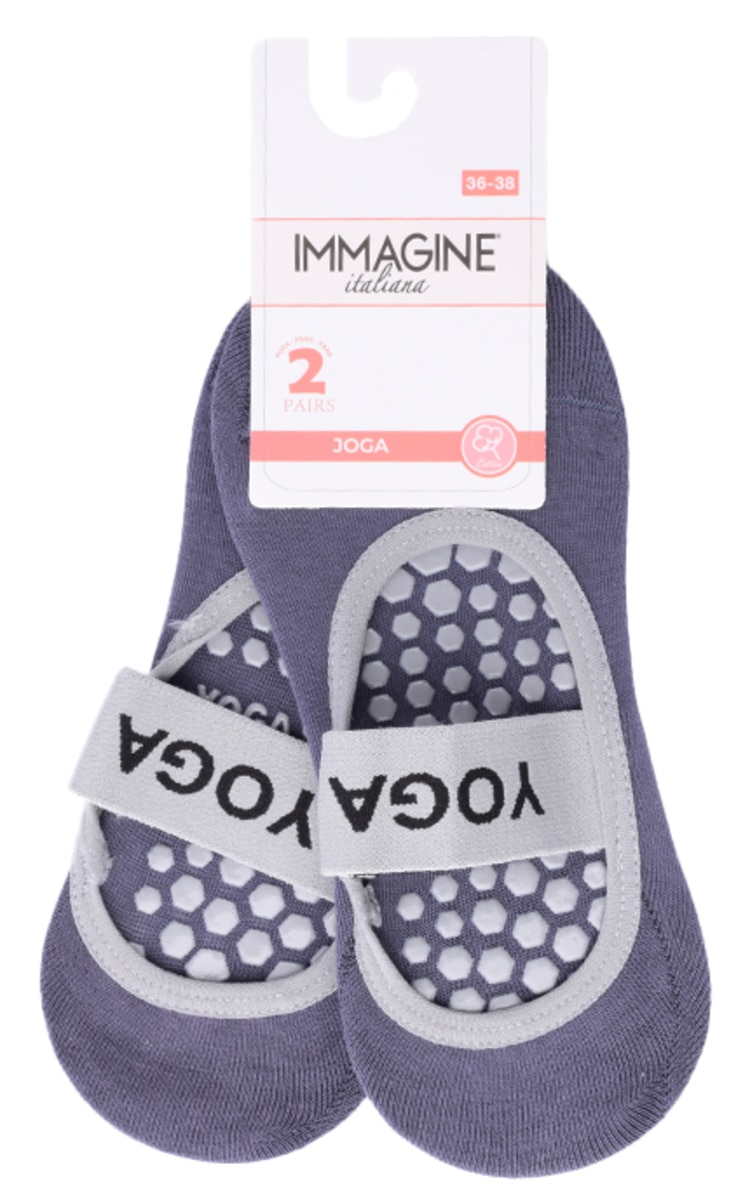 IMMAGINE IMAGINE, ITATALIANA, JOGA, moteriškos pėdutės art. 5032, BLUE, 36-38, 2 poros 36-38