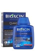  BIOXCIN undefined BIOXCIN, QUANTUM, plaukus storinantis šampūnas su aktyviais peptidais, 300 ml. 
