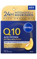 NIVEA, Q10 POWER, naktinis kremas nuo raukšlių brandžiai odai, 50 ml NIVEA undefined NIVEA, Q10 POWER, naktinis kremas nuo raukšlių brandžiai odai, 50 ml