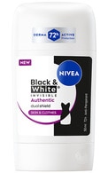  NIVEA undefined NIVEA, BLACK & WHITE, AUTHENTIC, pieštukinis antiperspirantas moterims, 50 ml. 