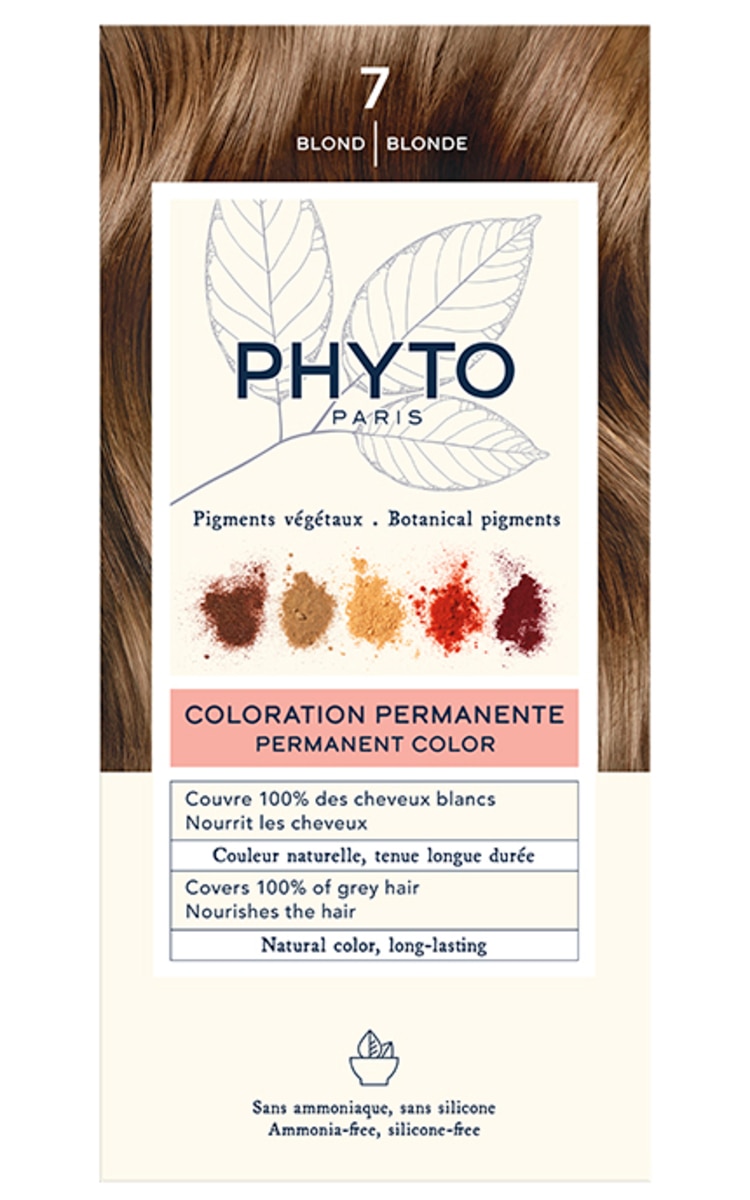 PHYTOCOLOR, plaukų dažai, Nr. 7 BLOND, 1 vnt.
