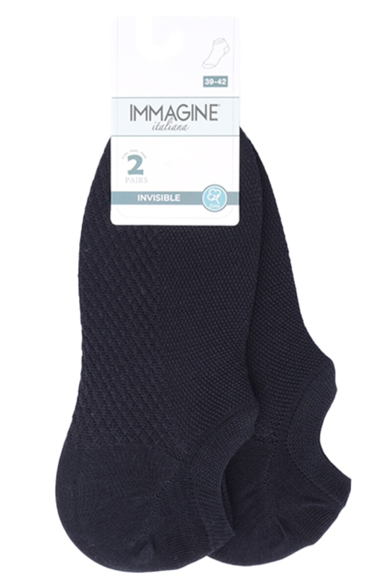 IMMAGINE IMAGINE, ITATALIANA, vyriškos pėdutės art. 825, BLACK, 39-42, 2 poros 39-42