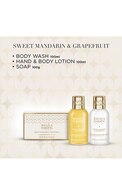 BAYLIS & HARDING, SWEET MANDARIN & GRAPEFRUIT, kūno priežiūros trio dovanų rinkinys, 1 vnt.