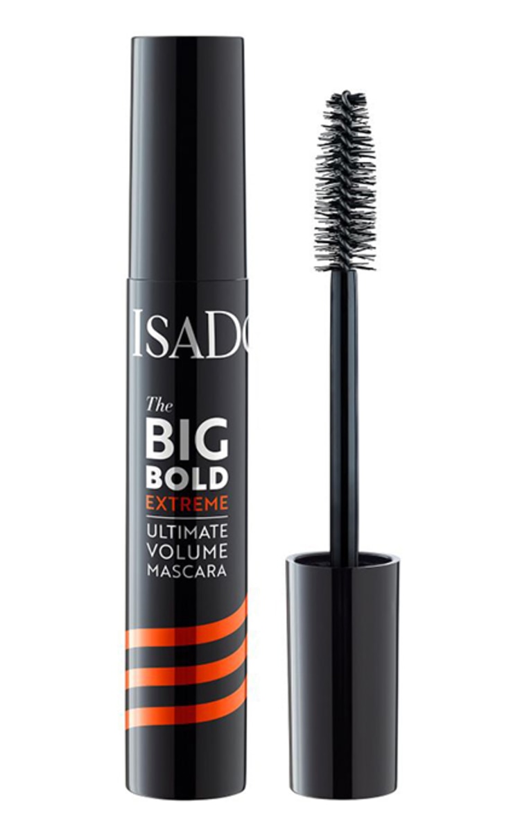 ISADORA ISADORA, THE BIG BOLD, EXTREME, ULTIMATE VOLUME, blakstienų tušas, BLACK, 14 ml.