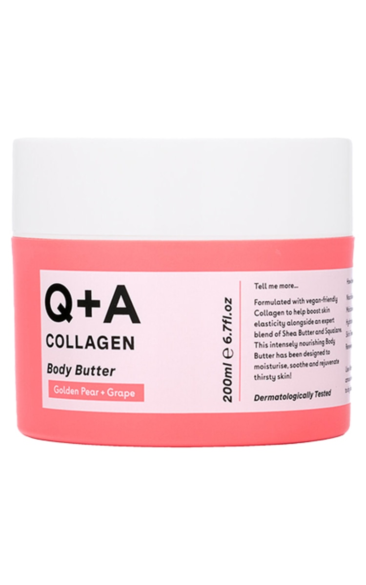 Q+A Q+A, COLLAGEN, BODY BUTTER, kūno sviestas su kolagenu, 200 ml.