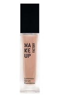 MAKE UP FACTORY, LUMINOUS SERUM FOUNDATION, kreminė pudra, 20 LIGHT BEIGE, 30 ml.