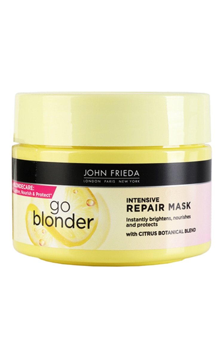 JOHN FRIEDA JOHN FRIEDA, GO BLONDER, atstatomoji plaukų kaukė, 250 ml.