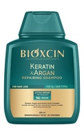 BIOXCIN, atstatomasis plaukų šampūnas su keratinu ir argano aliejumi, nuo plaukų slinkimo, 300 ml.