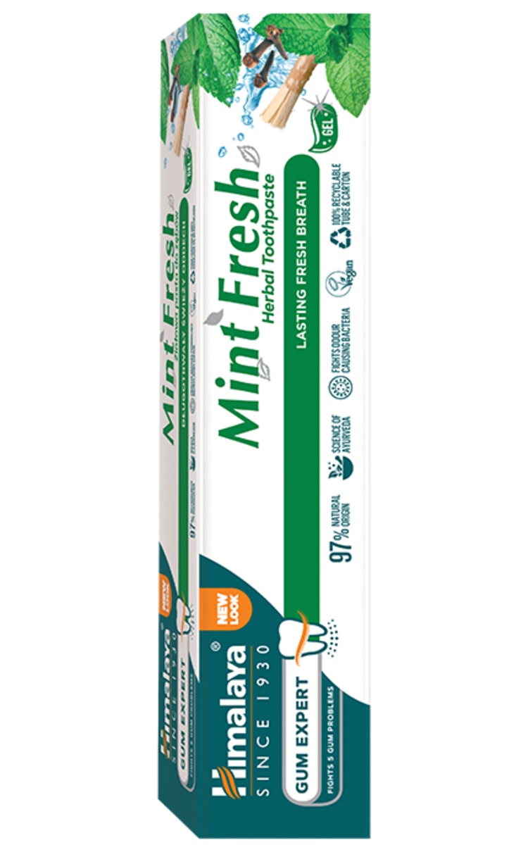 HIMALAYA HERBALS HIMALAYA, MINT FRESH, dantų pasta mėtų skonio, 75 ml. 75 ml