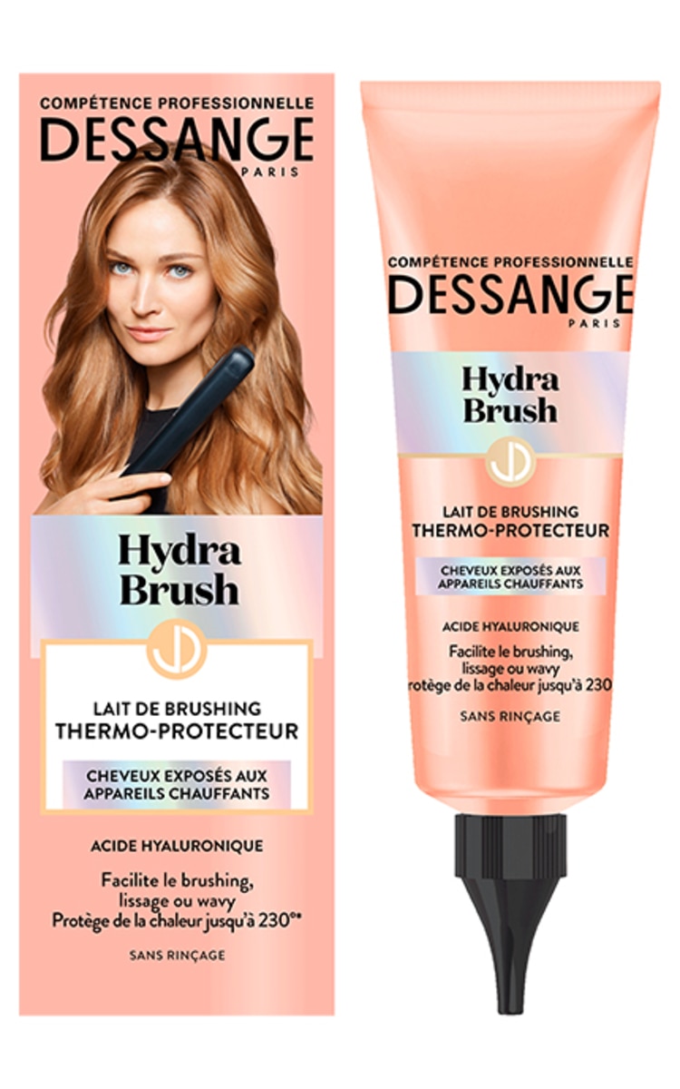 DESSANGE DESSANGE, PROFESSIONAL HAIR LUXURY HYDRA BRUSH, pienelis nuo karščio, 125 ml.