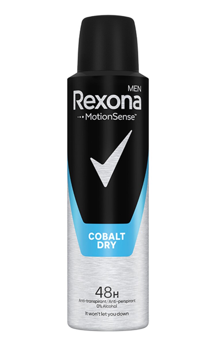 REXONA REXONA, COBALT, purškiamas antiperspirantas vyrams, 150 ml 98 g