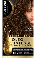  SYOSS OLEO INTENSE undefined SYOSS OLEO INTENSE, plaukų dažai, 5-86 Patrauklus rudas, rink.  