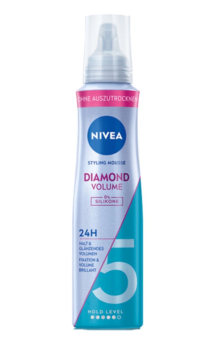 NIVEA NIVEA, DIAMOND VOLUME, putos plaukams, 150 ml.
