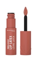 RIMMEL, THRILL SEEKER, LIP LATEX, skysti lūpų dažai, 100 SASSY, 6 ml.