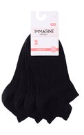 IMAGINE, ITATALIANA, moteriškos kojinės art. 5006, BLACK, 36-38, 2 poros