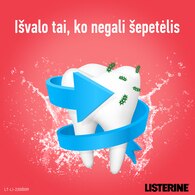 LISTERINE, SMART RINSE, uogų skonio burnos skalavimo skystis, 500 ml