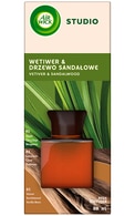 AIR WICK, VETIVER & SANDALWOOD, namų kvapas su lazdelėmis, 80 ml. AIRWICK undefined AIR WICK, VETIVER & SANDALWOOD, namų kvapas su lazdelėmis, 80 ml.