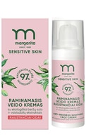  MARGARITA undefined MARGARITA, SENSITIVE SKIN, raminamasis veido kremas raustančiai odai su ekologiška beržų sula ir vaistažolių ekstraktais, 50 ml 