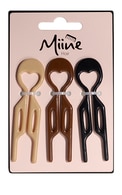  MIINE undefined MIINE HAIR, plaukų segtukų rinkinys, 3 vnt. 