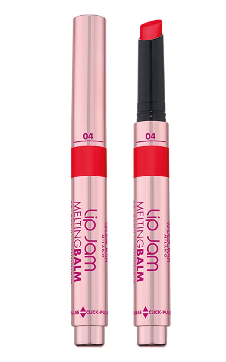 DEBORAH MILANO DEBORAH MILANO, LIP JAM, lūpų balzamas, 04 STRAWBERRY, 2.1 gr.