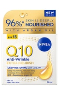 NIVEA, Q10 POWER, dieninis kremas nuo raukšlių brandžiai odai, 50 ml NIVEA undefined NIVEA, Q10 POWER, dieninis kremas nuo raukšlių brandžiai odai, 50 ml