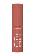 RIMMEL, THRILL SEEKER, LIP LATEX, skysti lūpų dažai, 100 SASSY, 6 ml.
