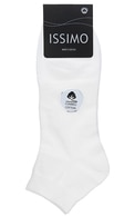 ISSIMO, I204, vyriškos trumpos kojinės, BALTA, 39/42, 1 vnt.