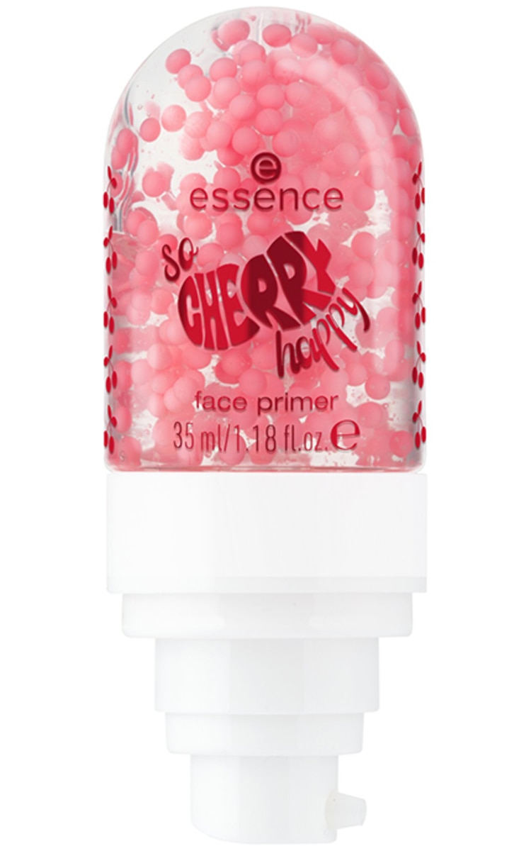 ESSENCE ESSENCE, SO CHERRY HAPPY, FACE PRIMER, makiažo pagrindas, 01 IN MY CHERRY ERA, 35 ml.