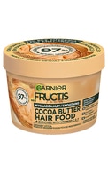 GARNIER, FRUCTIS HAIR FOOD COCOA, kaukė trys viename nepaklusniems plaukams, 400 ml