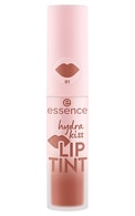 ESSENCE, HYDRA KISS, LIP TINT, skysti lūpų dažai, 01 BLUSHING NUDE, 4 ml.