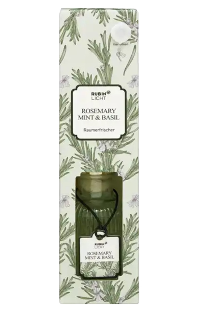 RUBIN RUBIN LICHT, ROSEMARY MINT & BASIL, namų kvapas, 90 ml.