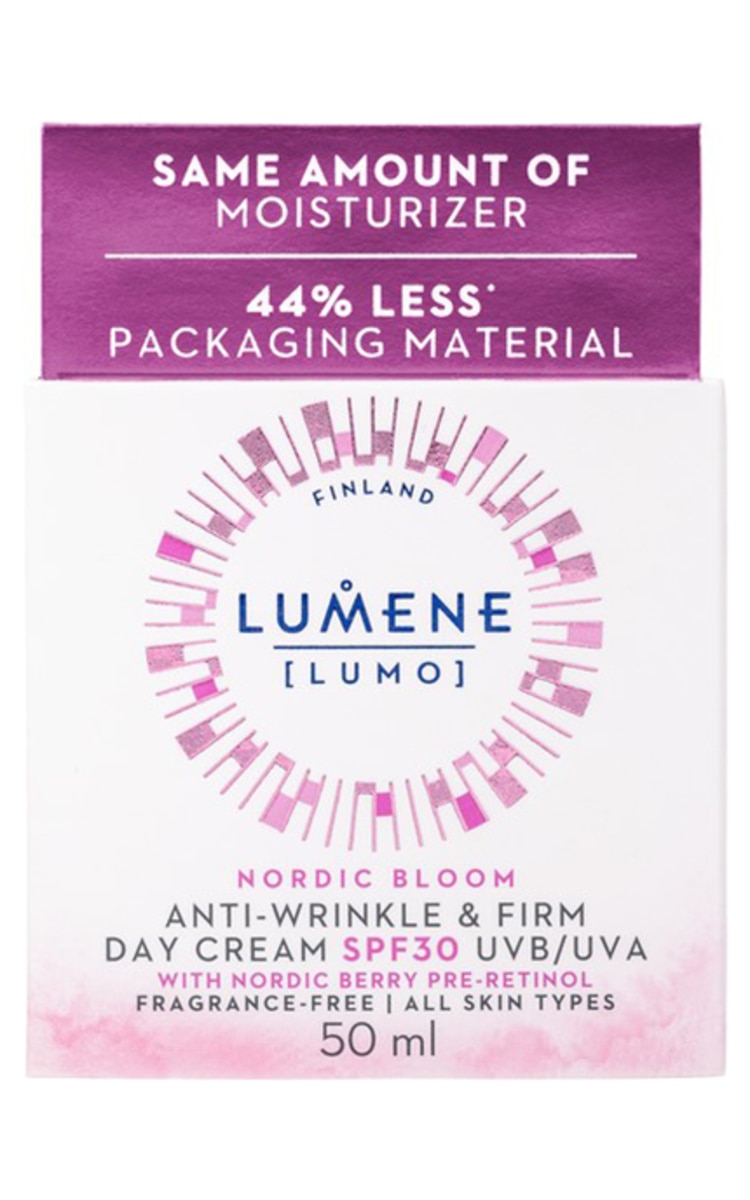 LUMENE LUMENE, NORDIC, BLOOM LUMO, ANTI-WRINKLE & FIRM, dieninis kremas, 50 ml.