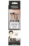  FOR YOUR BEAUTY undefined FOR YOUR BEAUTY, PROFESSIONAL, DEFINED EYES SET, makiažo šepetėlių rinkinys, 4 vnt.&nbsp; 