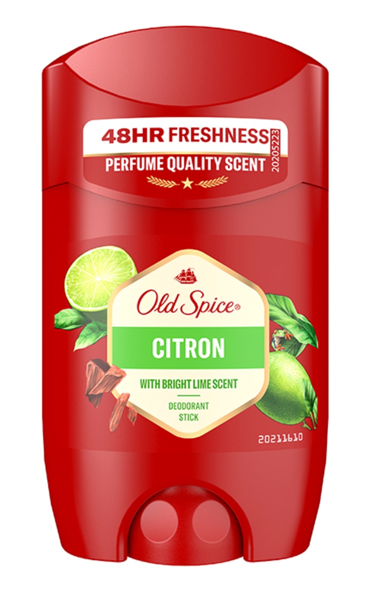 OLD SPICE OLD SPICE, CITRON, pieštukinis dezodorantas, 50 ml. 50 ml