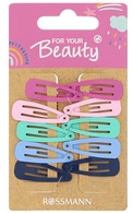  FOR YOUR BEAUTY undefined FOR YOUR BEAUTY, RIEKE, plaukų segtukai, 10 vnt. 