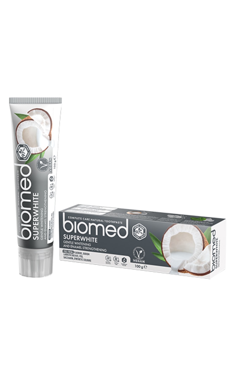 BIOMED BIOMED, SUPERWHITE, dantų pasta, 100 g.