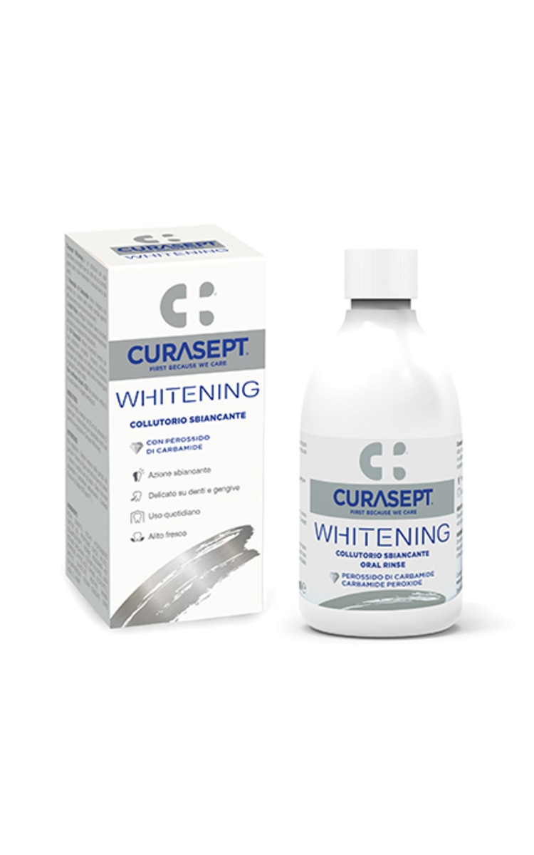 CURASEPT CURASEPT, WHITENING, skalavimo skystis, 300 ml.