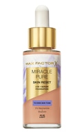MAX FACTOR, MIRACLE PURE SKIN RESET 2 IN 1, makiažo pagrindas su serumu, 40-60 LIGHT, 30 ml.
