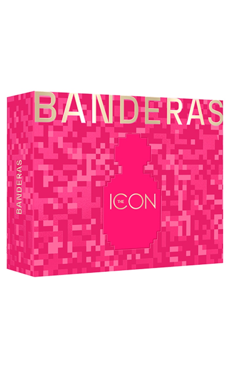 ANTONIO BANDERAS ANTONIO BANDERAS, THE ICON, moteriškas parfumuotas vanduo 50 ml. + kūno losjonas 75 ml. 1 vnt.