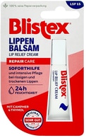  undefined undefined BLISTEX, REPAIR CARE SPF 15, lūpų balzamas, 6 ml.  