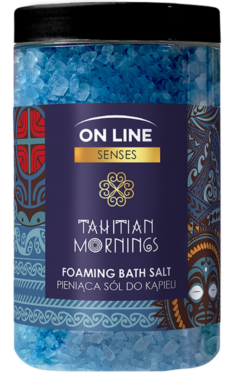 ON LINE ON LINE, TAHITIAN MORNINGS, vonios druska, 480 g 480 ml