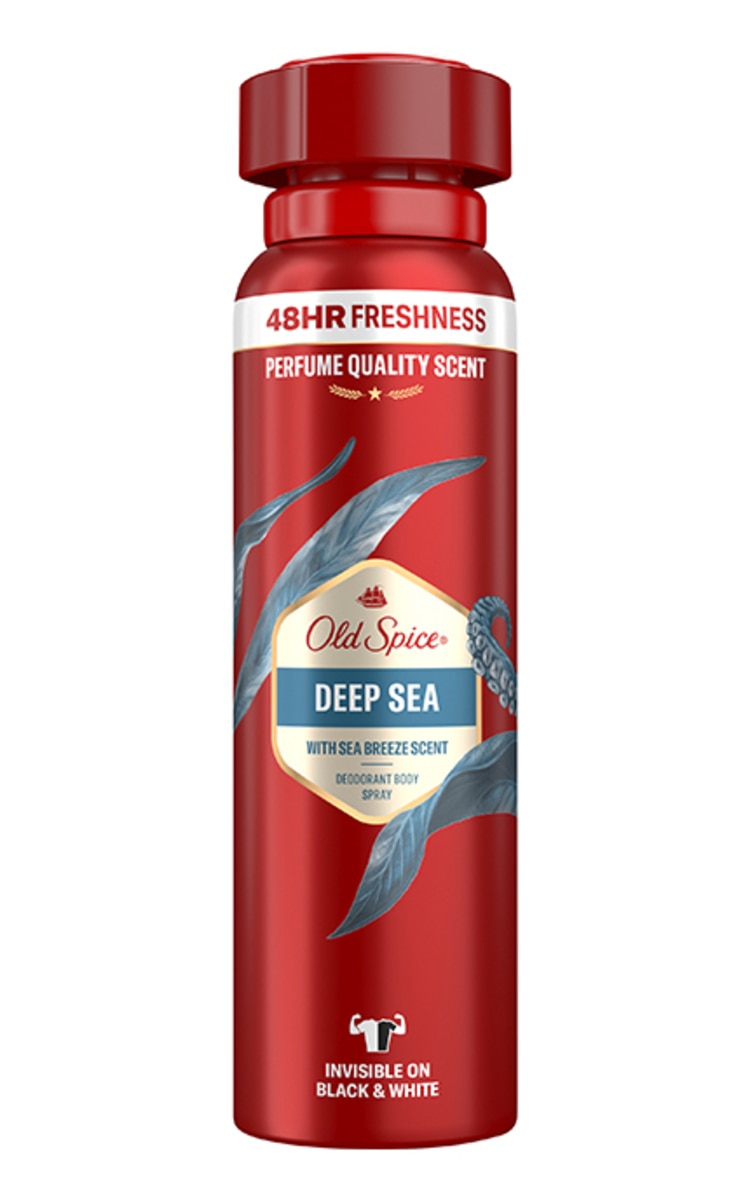 OLD SPICE OLD SPICE, DEEP SEA, purškiamas dezodorantas, 150 ml 150 ml