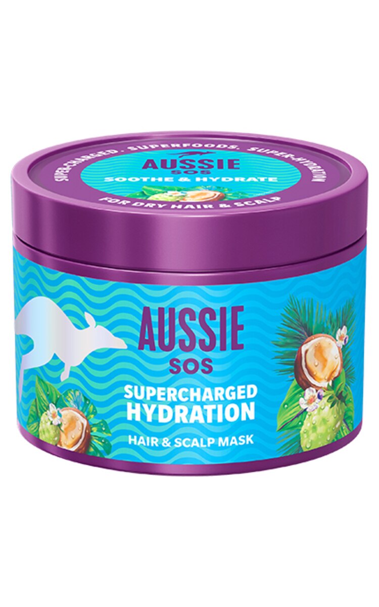 AUSSIE AUSSIE, SOS HYDRATE, plaukų kaukė, 500 ml.