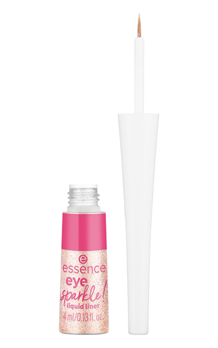 ESSENCE ESSENCE, EYE SPARKLE! LIQUID LINER, akių apvadas, 01 SPARKLING LIGHTS, 4 ml.