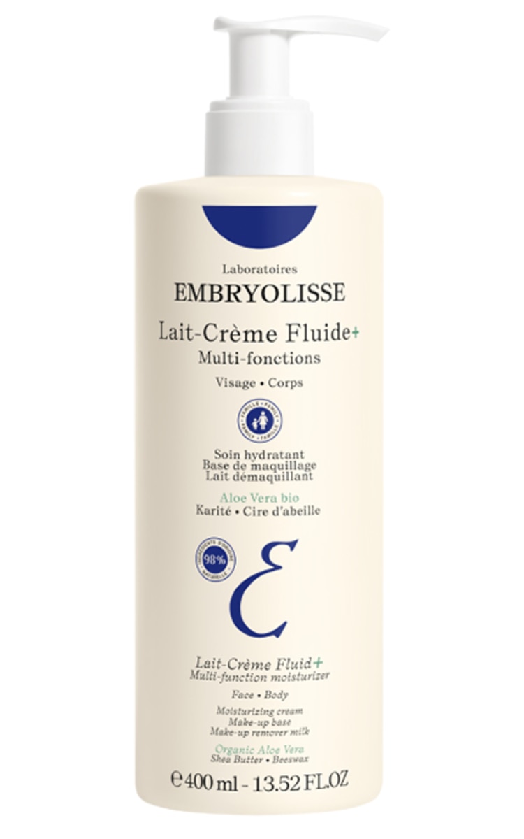 EMBRYOLISSE EMBRYOLISSE, LAIT-CRÈME FLUID+ GREEN, daugiafunkcinė odos priežiūros priemonė, 400 ml. 400 ml