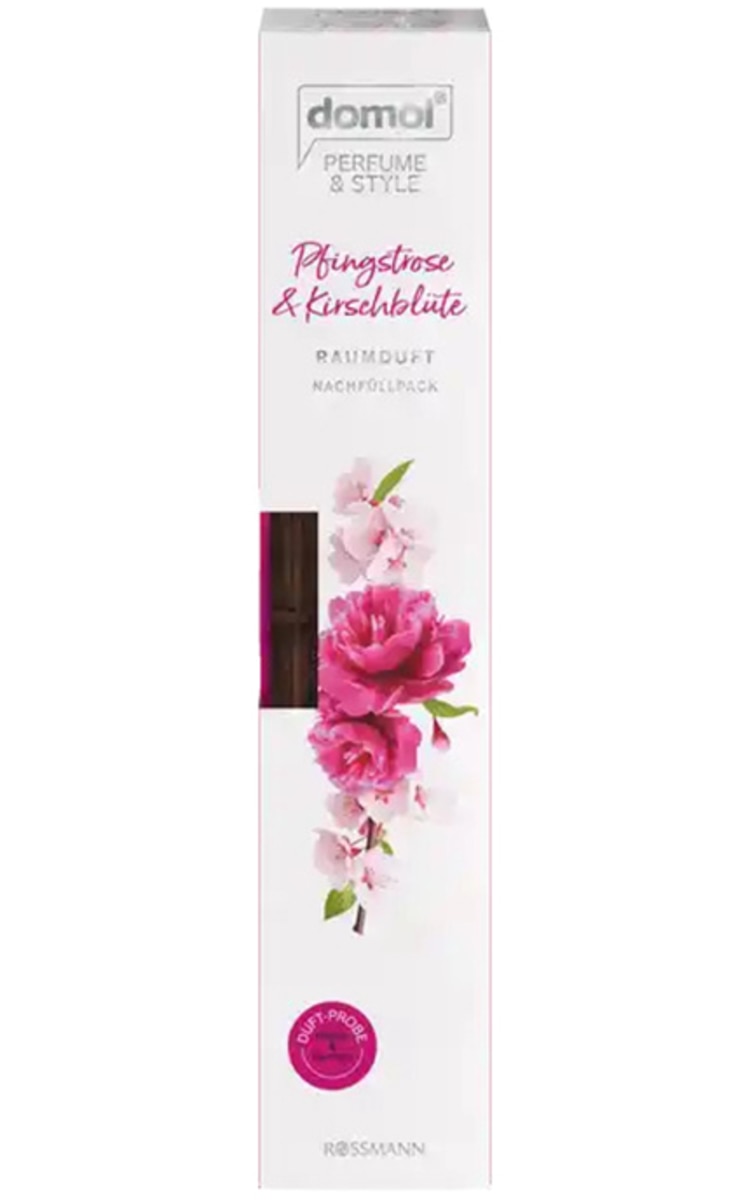DOMOL DOMOL, PERFUME & STYLE, BIJŪNAI IR VYŠNIOS, namų kvapo papildymas, 90 ml.