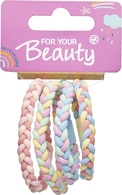  FOR YOUR BEAUTY undefined FOR YOUR BEAUTY, CANDICE, plaukų gumytės, 4 vnt.&nbsp; 