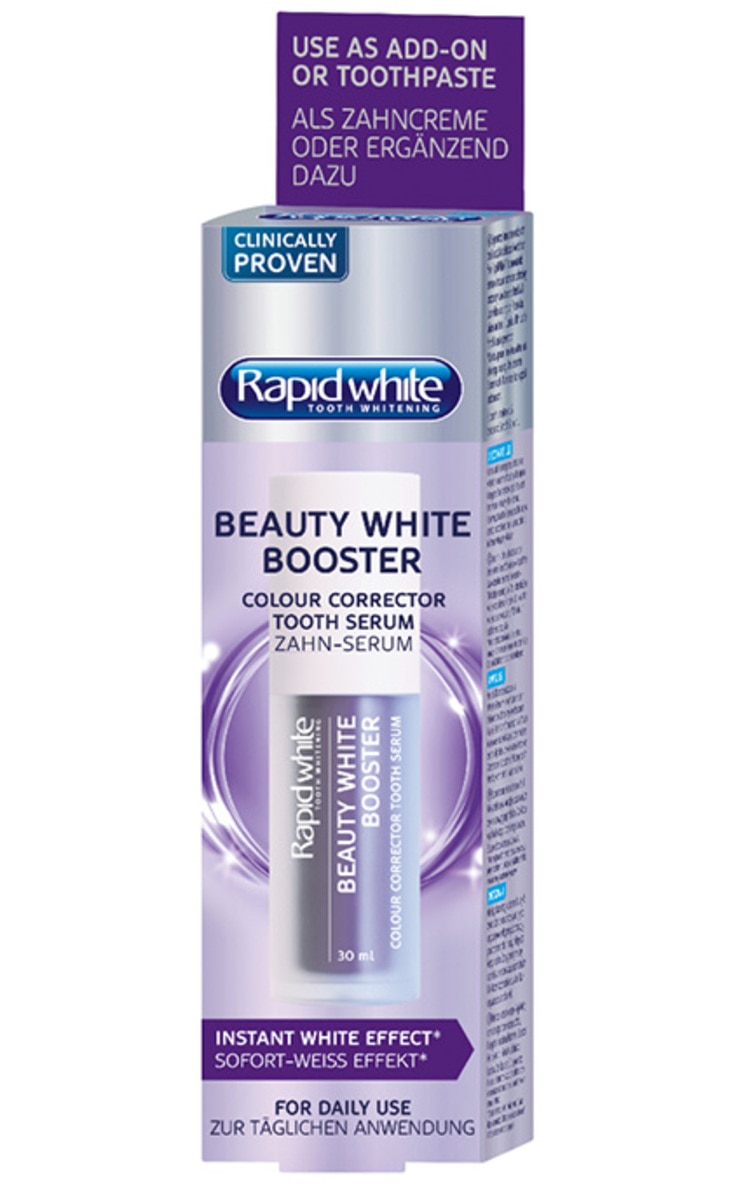 RAPID WHITE RAPID WHITE, BEAUTY WHITE, dantų spalvą koreguojantis serumas, 30 ml.