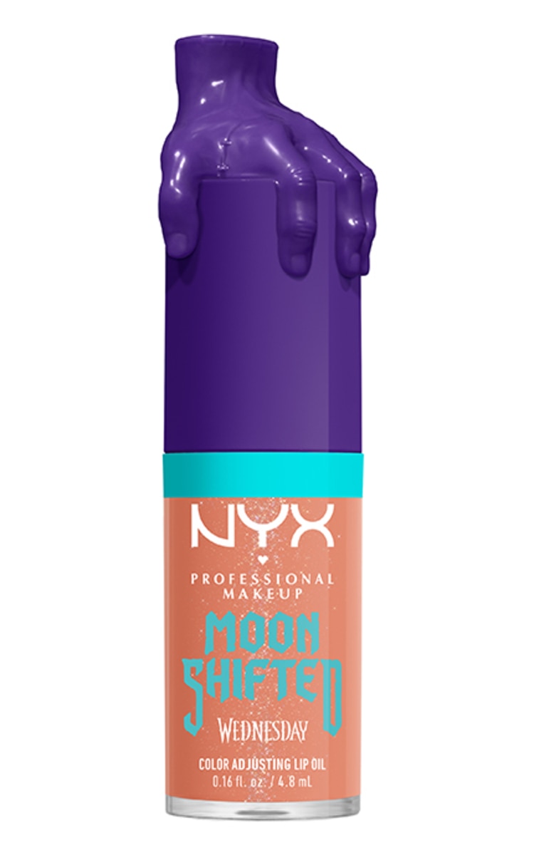 NYX PROFESSIONAL MAKEUP NYX, WEDNESDAY MYSTERY, lūpų aliejus, MOON SHIFTED, 1 vnt. MOON SHIFTED